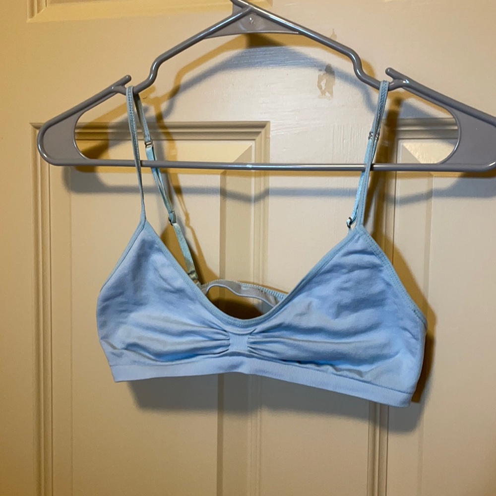 Blue Urban Outfitters Light Support Sports Bra
